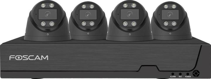 Immagine prodotto Foscam FNA108 E T4 2T (nero, FNA108E NVR PoE a 8 canali, 4x telecamera T8EP) (3840 x 2160 pixel)