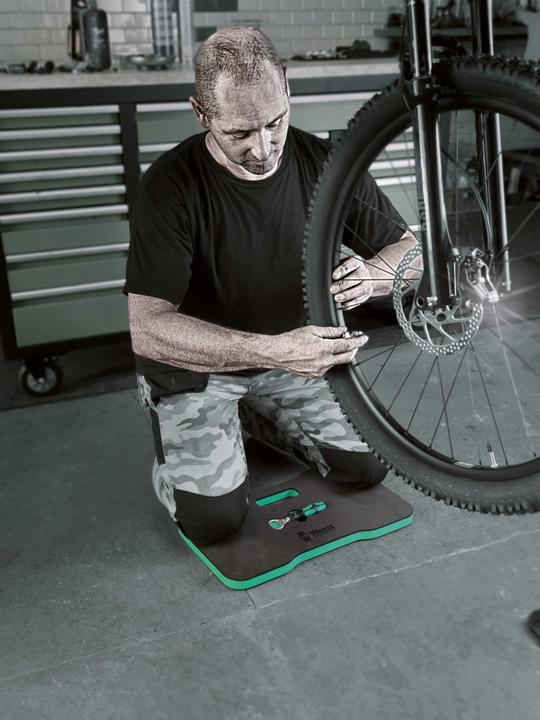 Actual product image Wera 9516 Knee and Hand Cushion Set 2, 2-piece 05134545001
