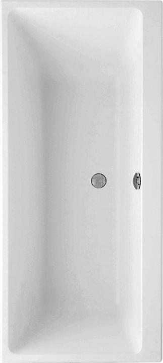 Produktbild Villeroy & Boch Rechteckbadewanne Subway 70 x 160 cm alpinwei glatt UBA167SUB2V-01 (195 l, 160 cm, 70 cm)