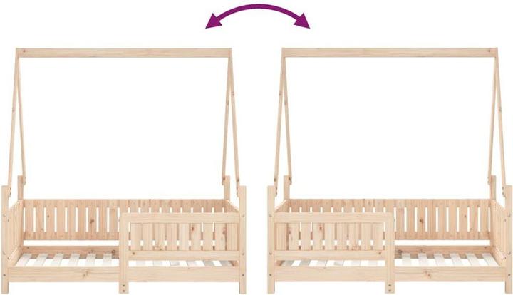 Produktbild VidaXL Kinderbett (70 x 140 cm)