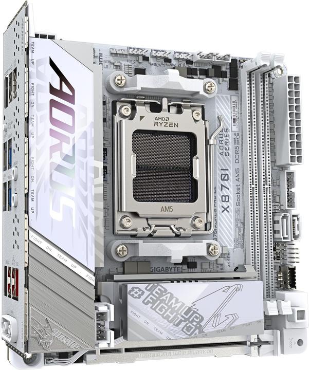 Image du produit Gigabyte X870I AORUS Pro ICE (AM5, AMD X870, Mini-ITX)