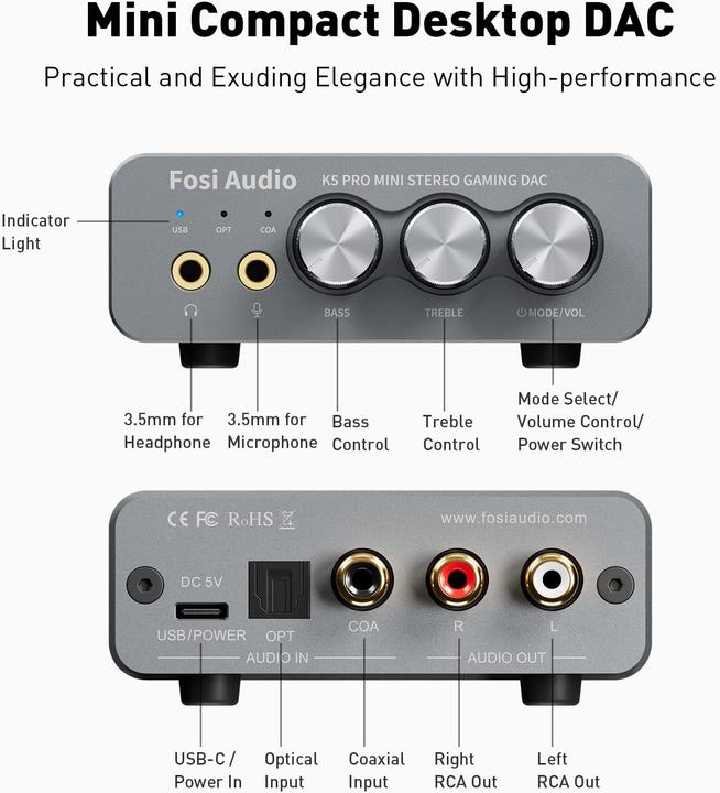 Produktbild Fosi Audio K5 PRO