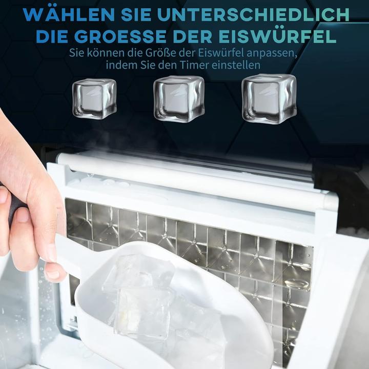 Produktbild Homcom Eiswürfelmaschine