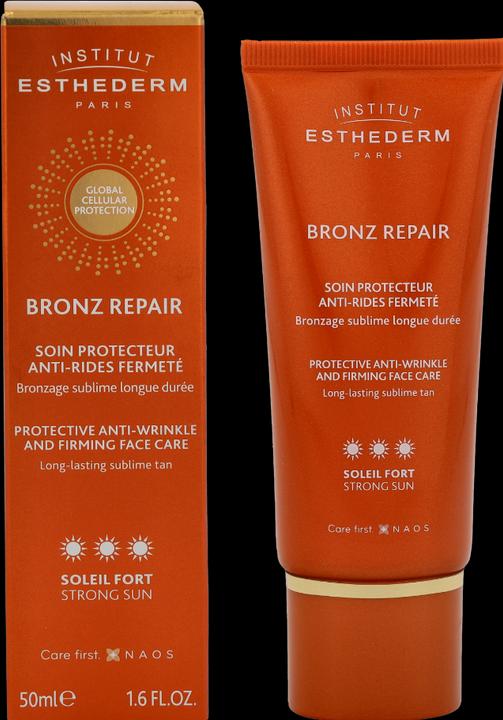 Actual product image Institut Esthederm Bronz Repair Soleil Fort (Suntan cream, Up to SPF 10, 50 ml)