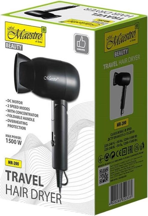 Image du produit Maestro Suszarka do włosów 1500W MR-200