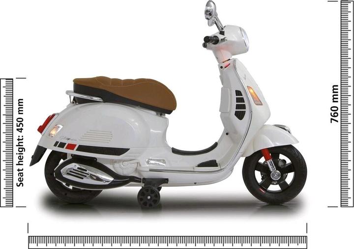 Actual product image Jamara Rideon Vespa (12 V)