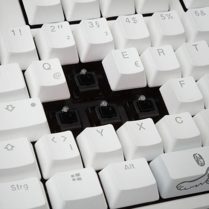 Produktbild Ducky One 2 White Edition (DE, Kabelgebunden)