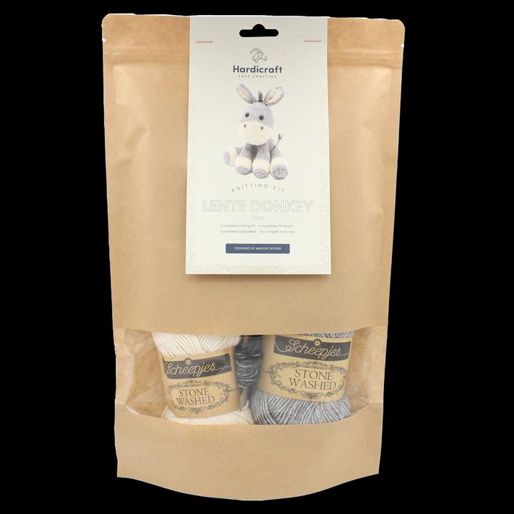 Actual product image Hardicraft Elmar Donkey - Knitting set