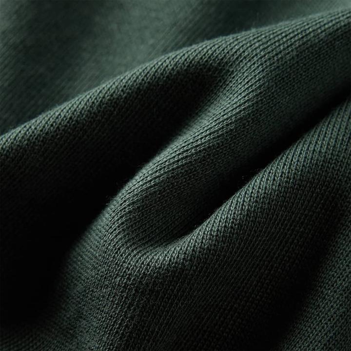 Immagine prodotto VidaXL Felpa da bambino verde scuro 92,Materiale: 92% cotone. 8 (92)