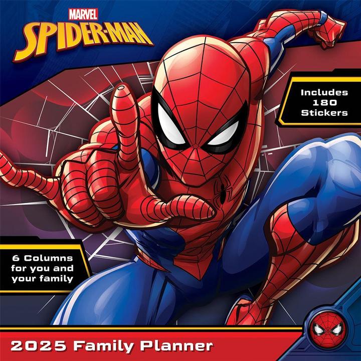 Produktbild Spiderman Familienkalender 2025