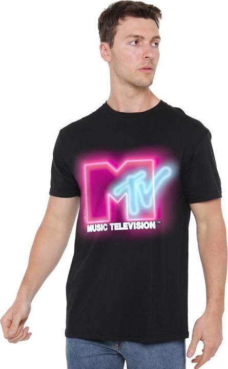 Immagine prodotto MTV Maglietta Logo con Segno al Neon Uomo (4XL)