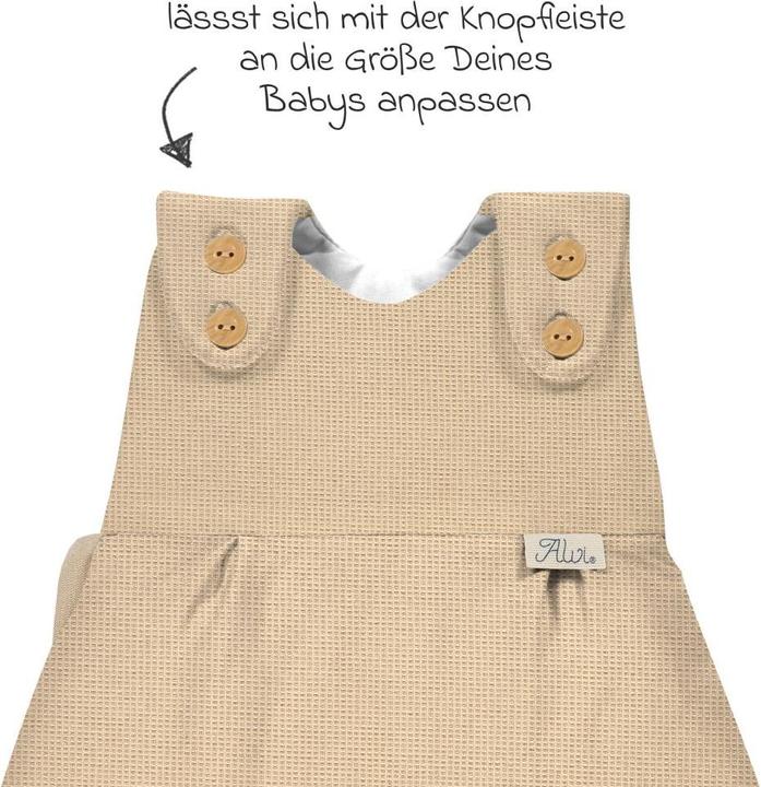 Produktbild Alvi Schlafsäcke Baby-Mäxchen Aussensack - Waffelpique - Gr. (2.5 TOG)