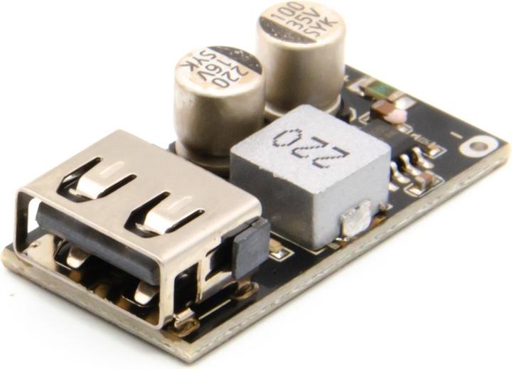 Produktbild Purecrea USB 1x QC3.0 Step-Down DC-DC Quick Charge Platine 8-30V DC