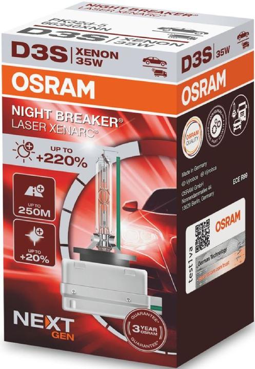 Produktbild Osram Xenarc Night Breaker Laser (Next Gen) D3S (D3S)