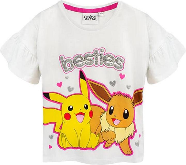 Image du produit Pokémon Pyjama long à volants pour filles Besties Pikachu & Eevee (116)