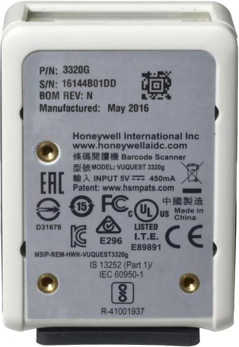 Produktbild Honeywell Vuquest 3320G (1D-Barcodes, 2D-Barcodes)