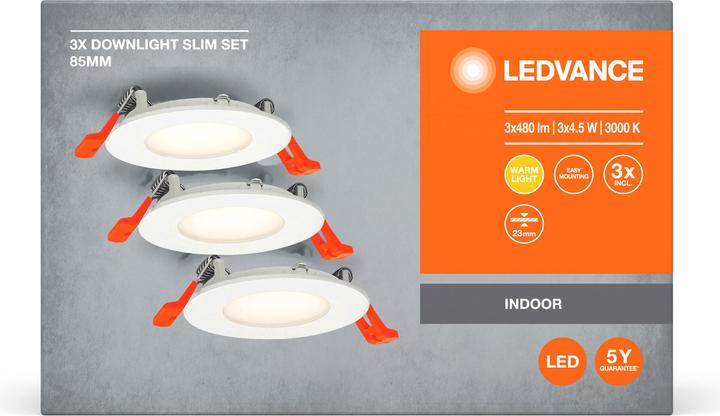 Immagine prodotto Ledvance Spot e Downlight a led da incasso Slim (240 lm)