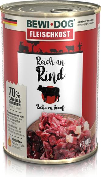 Produktbild Bewi dog Hunde-Nassfutter (Adult, 6 Stk., 400 g)