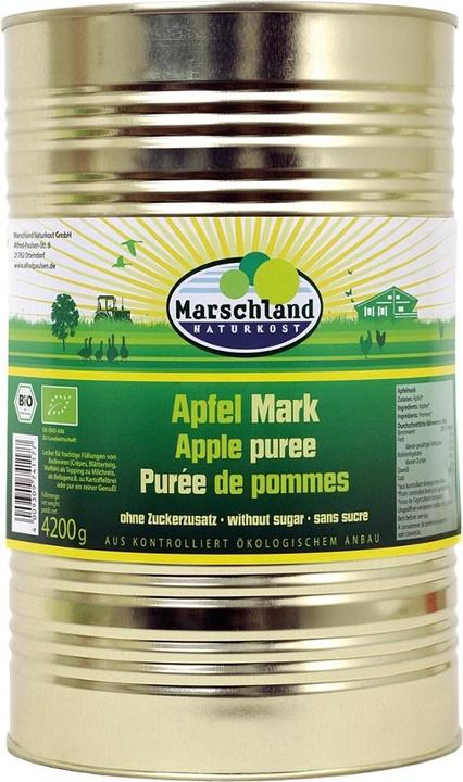 Produktbild Marschland GB Apfelmark ohne Zuckerzusatz (Dose) (4200 g)