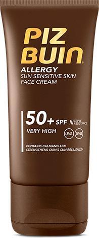 Piz Buin Allergy (Sonnencreme Gesicht, SPF 50+, 50 ml, 150 g)