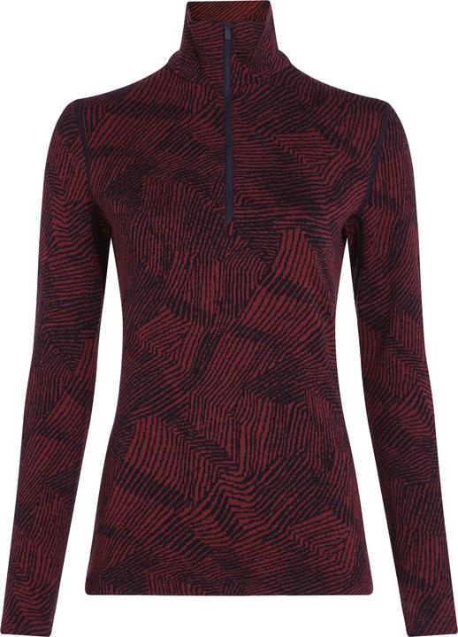 Icebreaker Women's 260 Vertex L/S Half Zip Frozen Forms (XS)