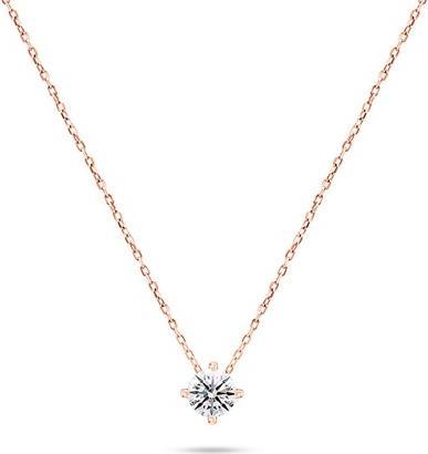 Immagine prodotto Brilio Argento - Collana minimalista in bronzo con zircone NCL73R