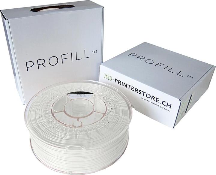 Produktbild 3d-printerstore.ch ASA ProFill Filament 1.75mm 1kg white (ASA, 1.75 mm, 1000 g, Weiss)
