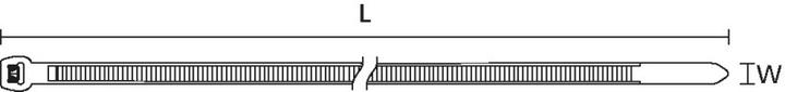 Image du produit HellermannTyton Colliers de serrage (Serre-câbles en plastique, 200 mm, 500 pcs)