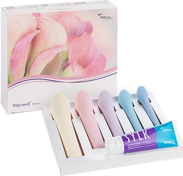 Actual product image Vagiwell Dilators Premium Set with 5 pieces (2513.72 ml, Intimate gel)