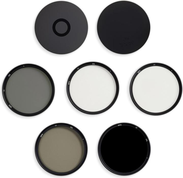 Productafbeelding Urth 77mm Magnetische Essentiële Kit (Plus+) (UV+CPL+ND8+ND1000) (UV-filter)