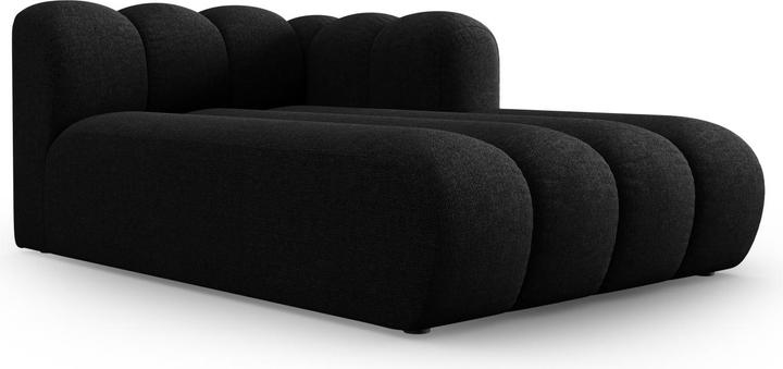 Micadoni Chaise Longue Droite, "Lupine", 2 Places, 117x177x70Fabriqué en Europe