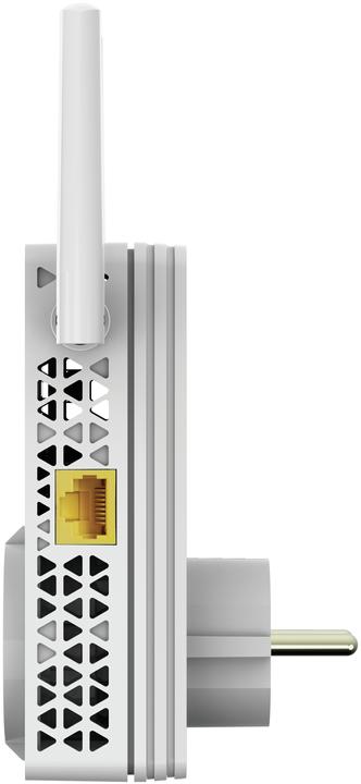Actual product image Netgear AC750 WLAN Range Extender - with power socket