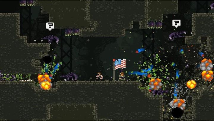 Actual product image Devolver Broforce PS-4 (PS4, DE)