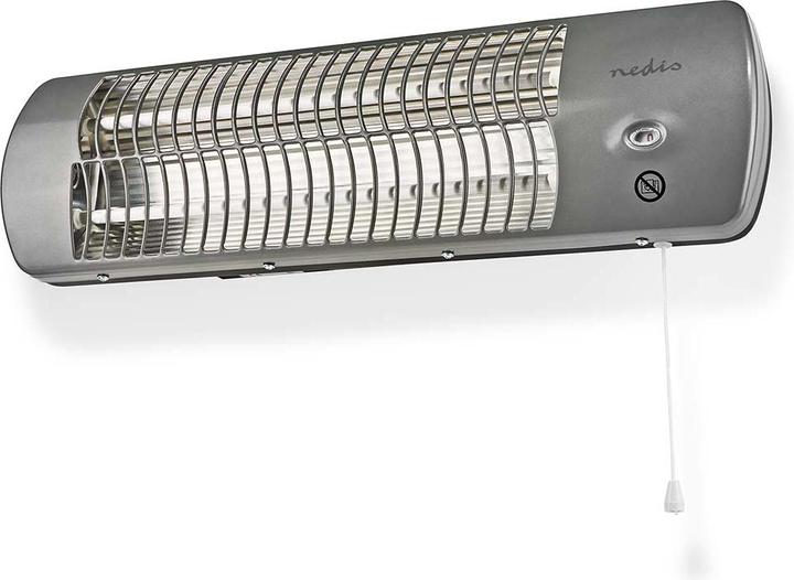 Image du produit Nedis HTBA10GY Chauffe-bain rapide 1200W 12m² Gris (1200 W)