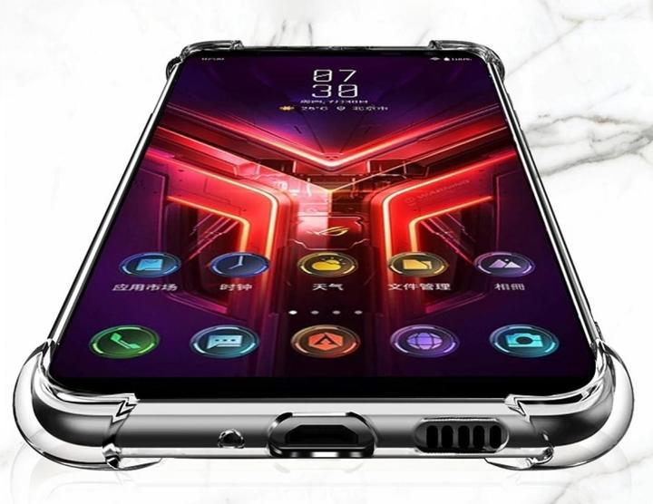 Produktbild Screenguard Asus ROG Phone 3 Hülle Crystal Soft Airbag Bumper (Asus ROG Phone)