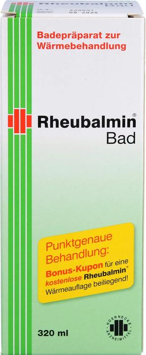 Actual product image Rheubalmin Bath preparation for heat treatment, 320 ml solution (320 ml)