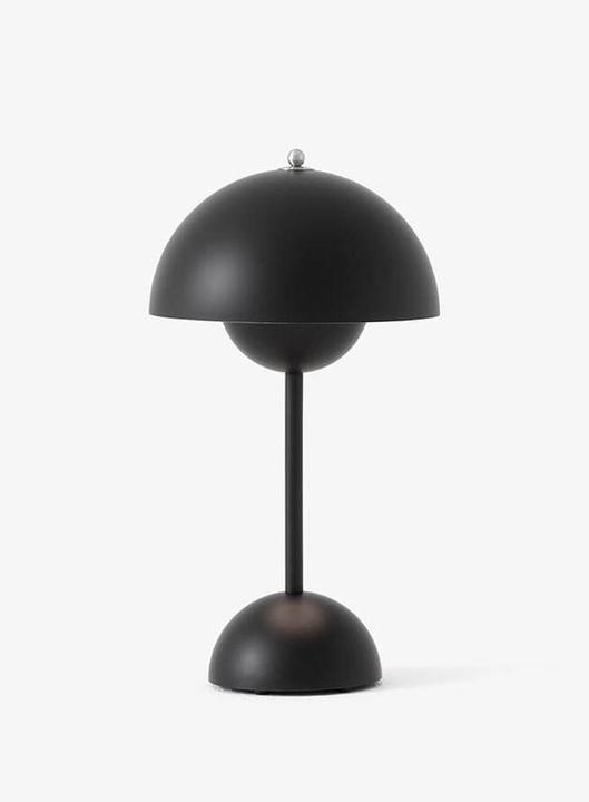 &Tradition Flowerpot VP9 Portable Table Lamp Matt Black (270 lm)