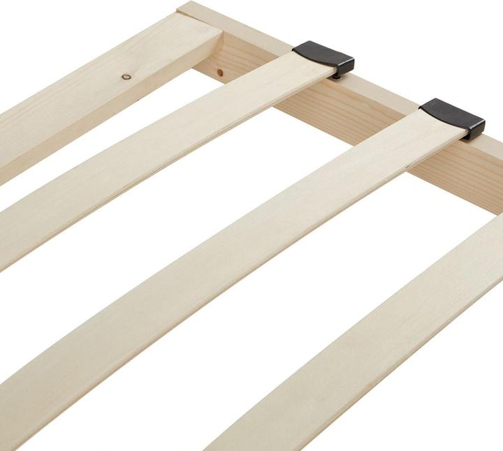 Produktbild Floki24 Lattenrost 90x200 cm Holz Kiefer Massiv 13 Latten Rahmenrost Federholzrahmen Lattenrahmen