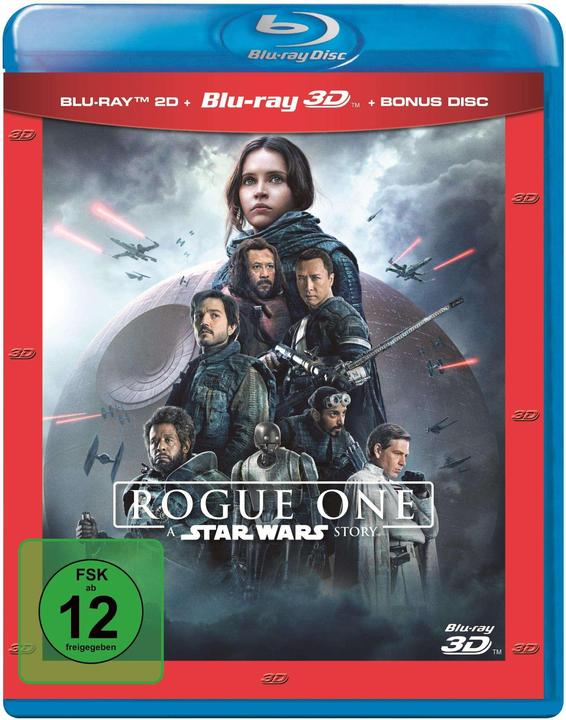 Actual product image Rogue One - A Star Wars Story - 3d+2d (3D Blu-ray, 2016, German)