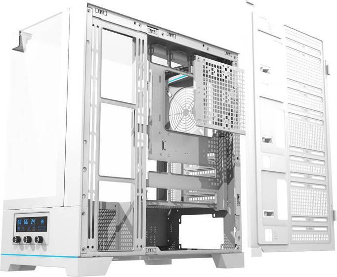 Produktbild Darkflash Tech Darkflash DY450 computer case without fans (white) (ITX, mATX, ATX)