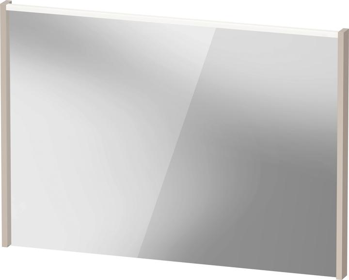 Actual product image Duravit D-Code mirror, LED light field top, 1000x700mm, external light switch required, 7 W