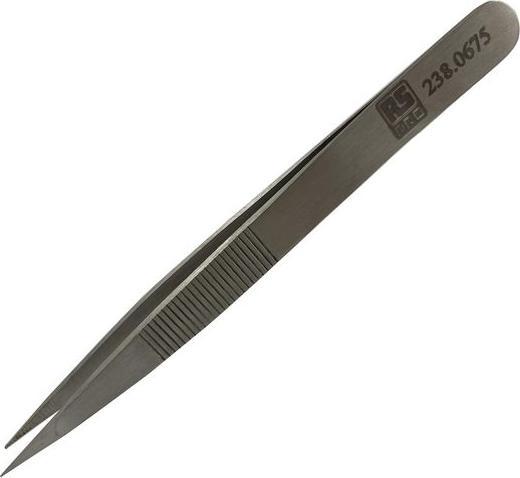 Produktbild Rs Pro 00DSA Austenitstahl Pinzette, 120 mm, Spitze Breit, Stark Antimagnetisch