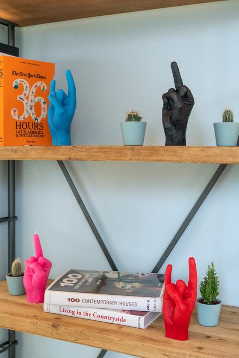Actual product image Candle Hand You Rock (1 pcs.)