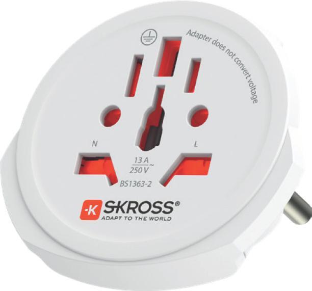Image du produit Skross Adaptateur tour du monde PRO+ 2x USB