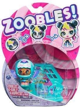 Produktbild Spin Master Zoobles Z-Girlz Sammelfigur mit Verwandlungsmechanismus und Happitat Überraschung (sortiert)