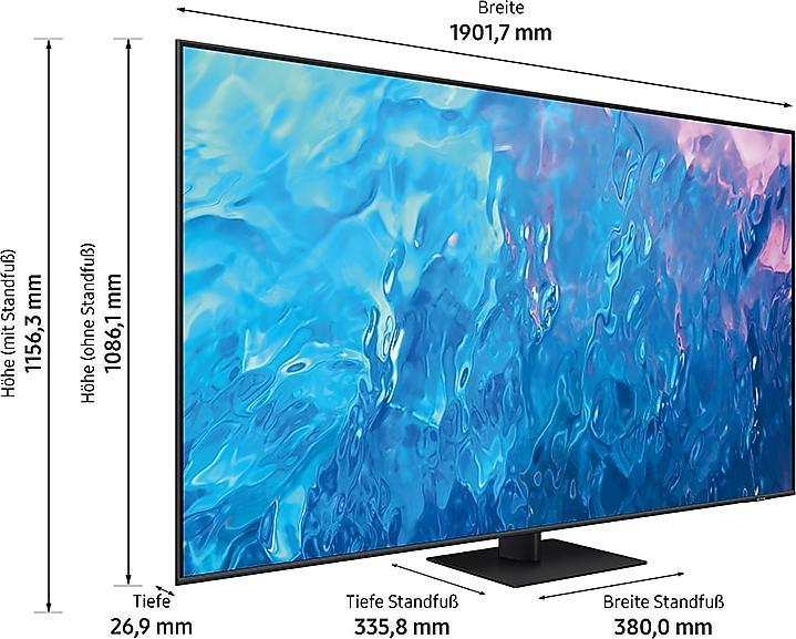 Actual product image Samsung GQ85Q70CAT (85", Q70C, QLED, 4K)