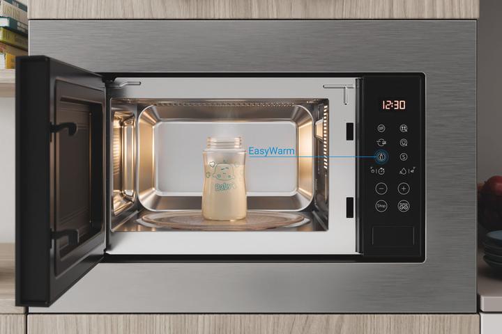 Actual product image Indesit MWI 120 GX Integrated Grill Microwave Stainless Steel (20 l)
