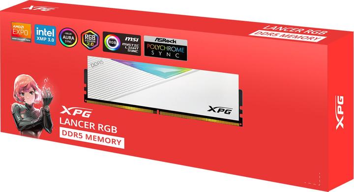 Actual product image Adata XPG Lancer (2 x 24GB, 6800 MHz, DDR5 RAM, U-DIMM)