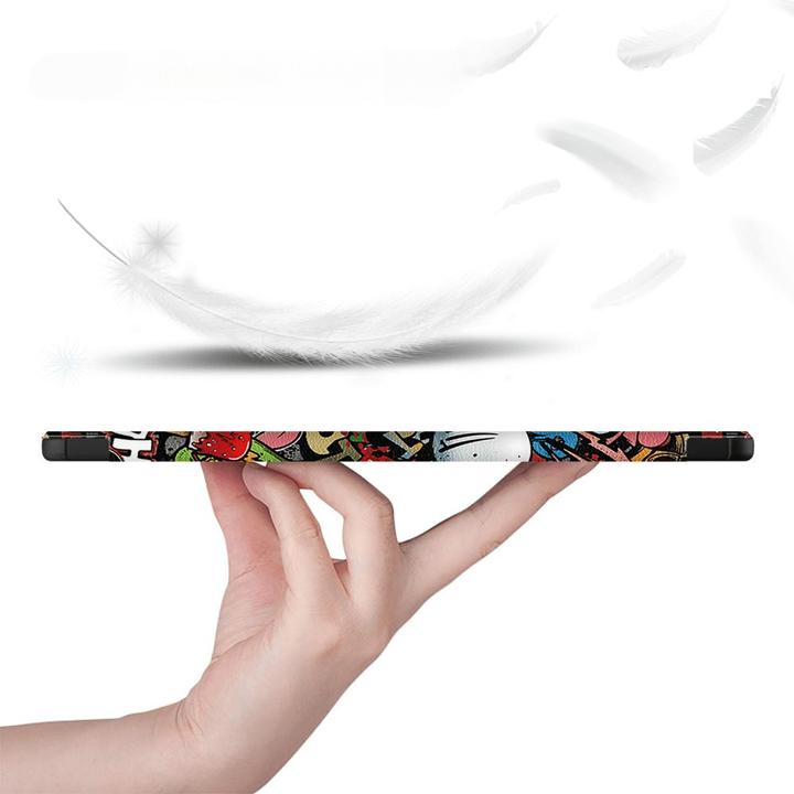 Immagine prodotto Cover-Discount Galaxy Tab S9+ - Smart Case Tri-fold Fumetto (Galaxy Tab S10+, Galaxy Tab S9+)