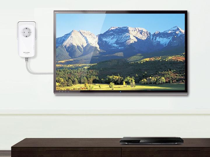 Image du produit TP-Link AV1300 Kit de démarrage pour courant porteur Gigabit Passthrough (1200 Mbit/s)